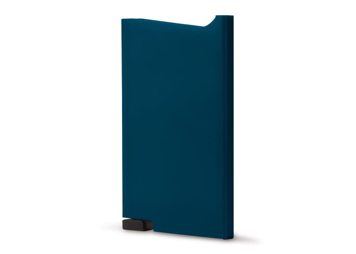 Porte-cartes RFID personnalisable 5 compartiments Bleu foncé